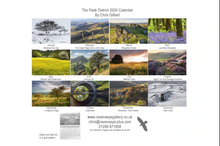 Load image into Gallery viewer, Peak District Landscapes Calendar 2024 - Chris Gilbert
