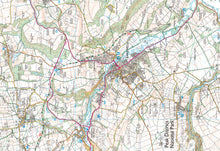 Load image into Gallery viewer, Around & About Bakewell & Chatsworth Park Yellow Walk Map