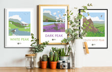 Load image into Gallery viewer, The White Peak Wall Art (Monsal Dipper)