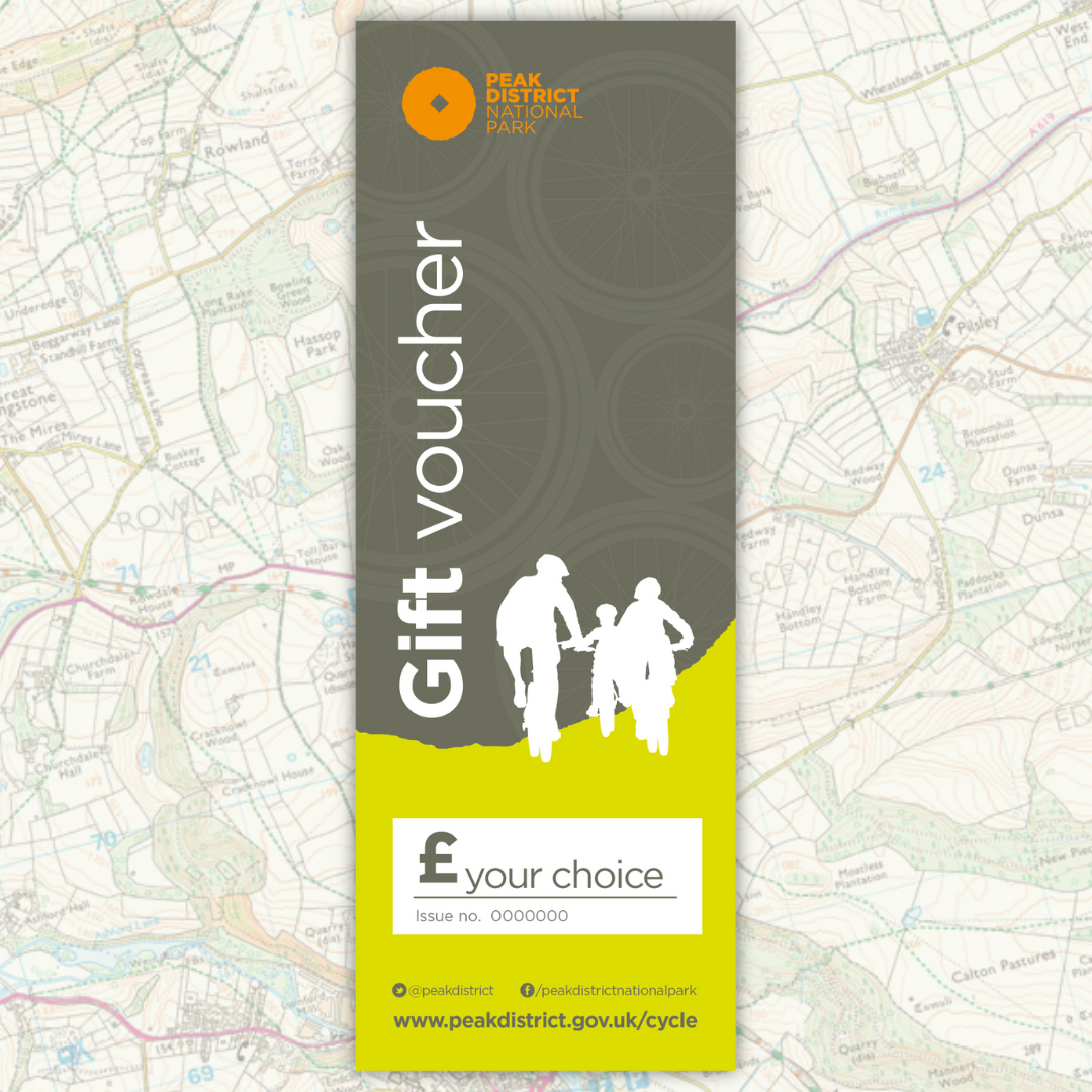 Peak District Bike Hire Voucher (various)
