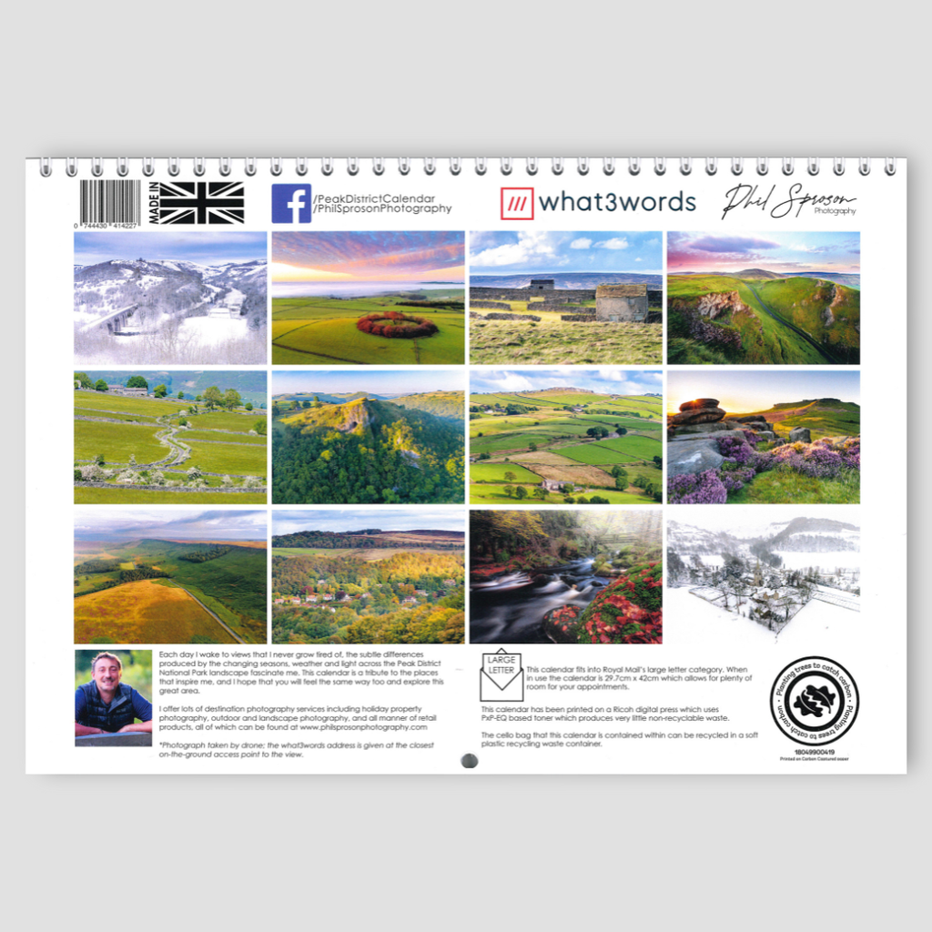 Phil Sproson - Peak District Calendar 2026