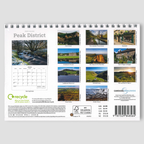 A5 Peak District Calendar 2026