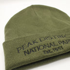 Peak District Winter Hat - Moss Green