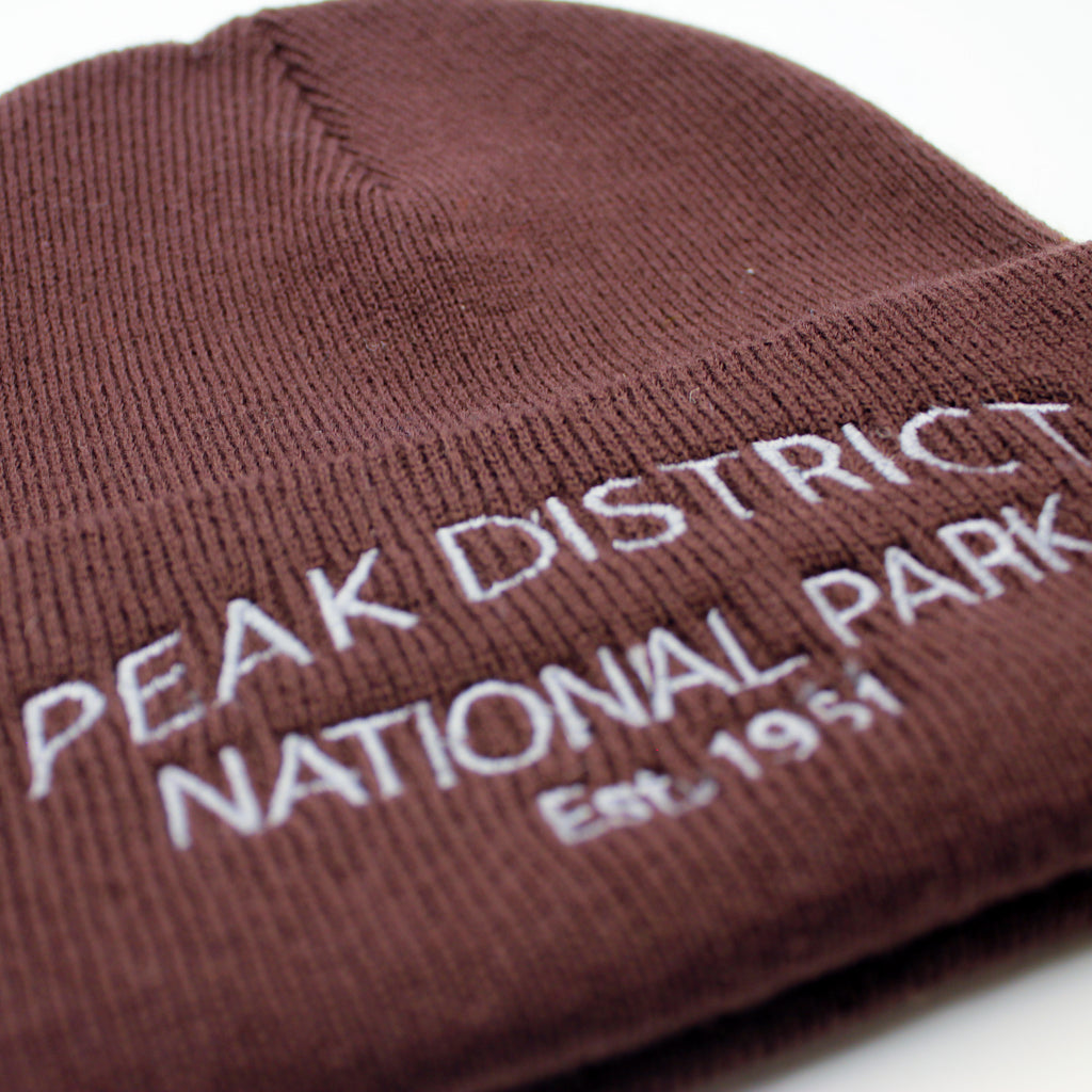 Peak District Winter Hat - Plum