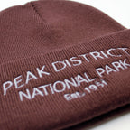 Peak District Winter Hat - Plum