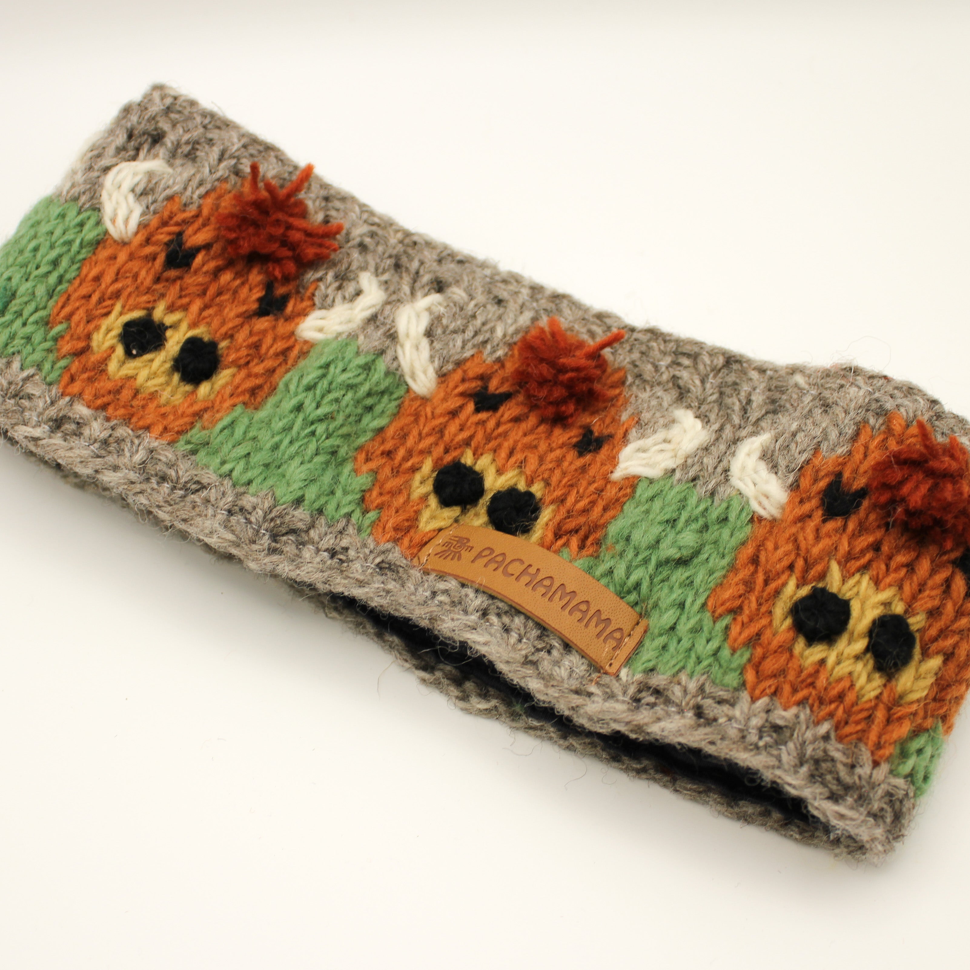 Pachamama Highland Cow Headband