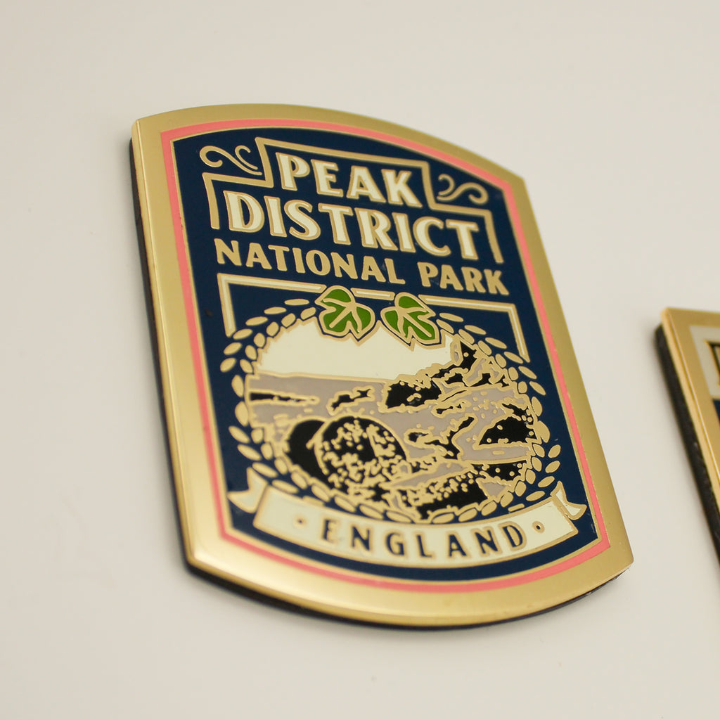 Peak District Metal Fridge Magnet