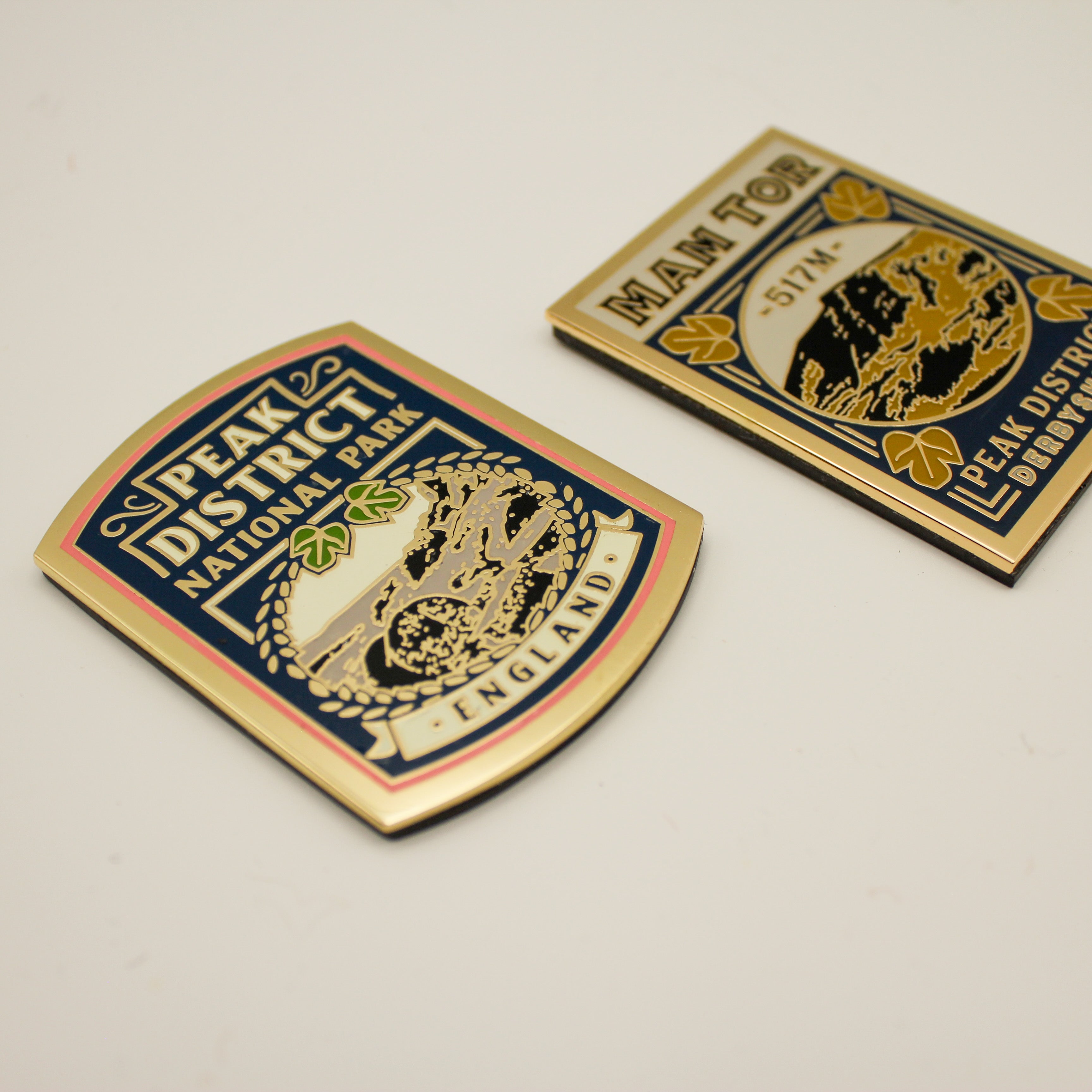 Peak District Metal Fridge Magnet