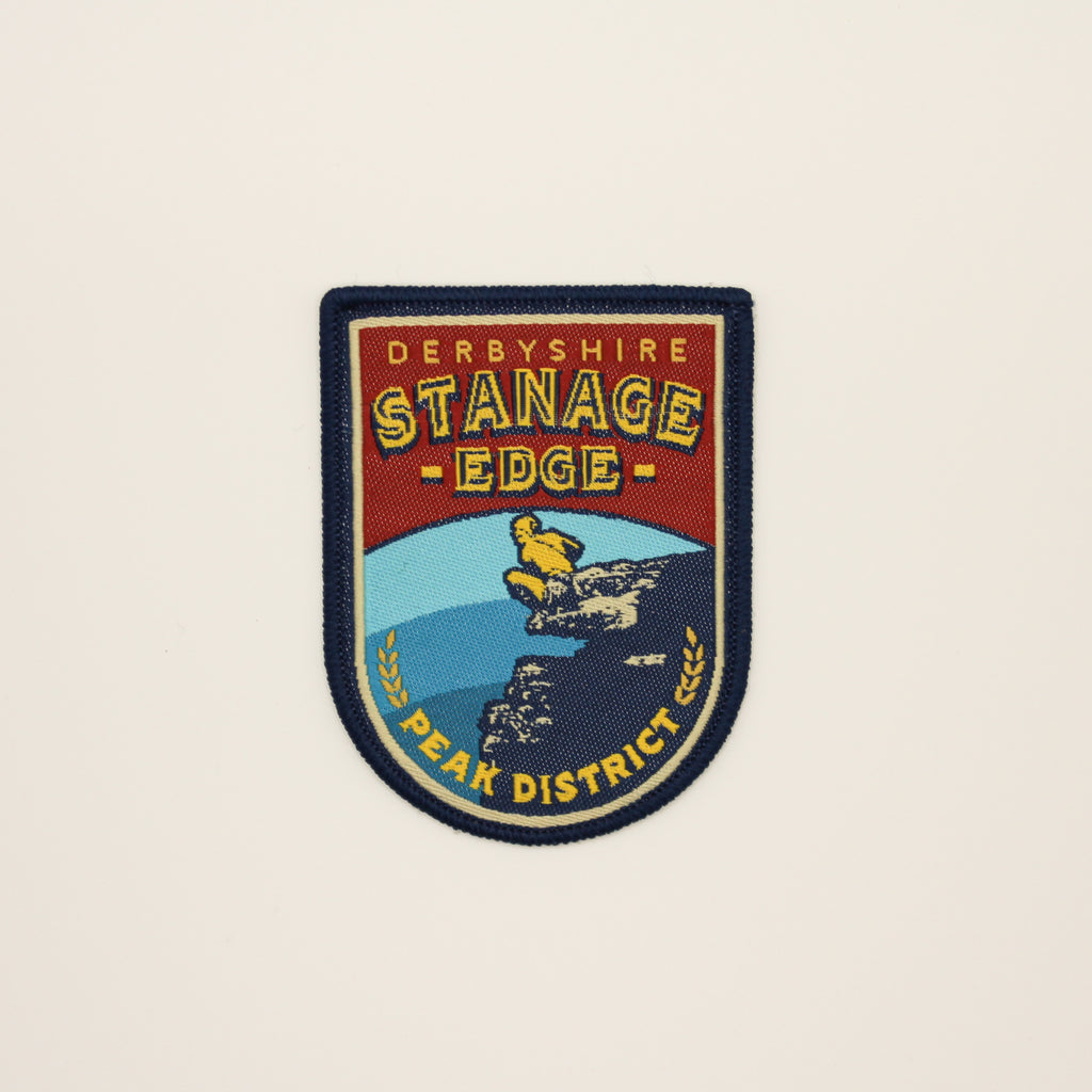 Stanage Edge Woven Badge