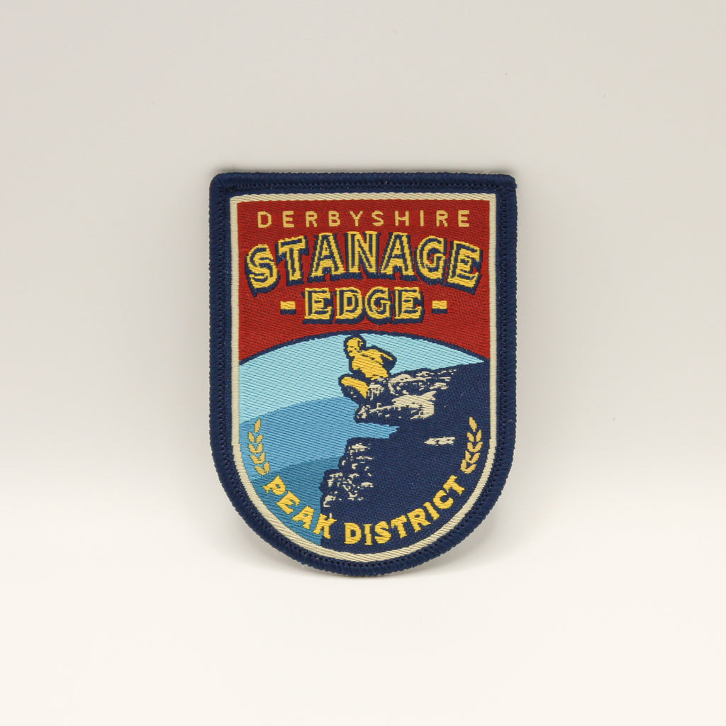 Stanage Edge Woven Badge