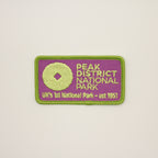 Peak District National Park Embroidered Badge