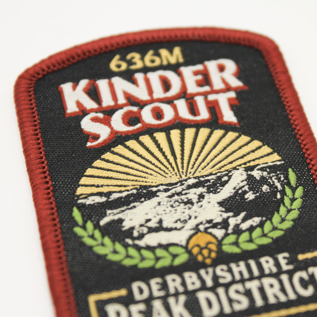 Kinder Scout Woven Badge
