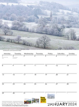 Load image into Gallery viewer, Peak District Calendar 2024 - Phil Sproson