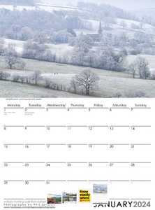 Peak District Calendar 2024 - Phil Sproson