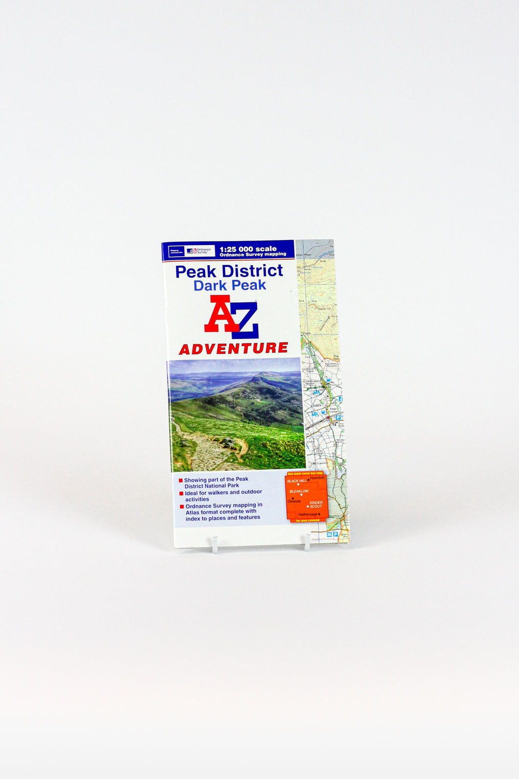 A-Z Adventure Atlas of the Peak District  -  Dark Peak