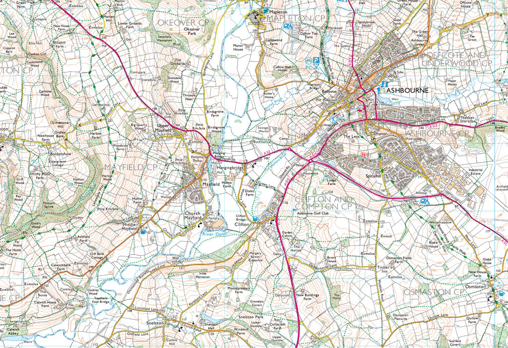 Around & About Ashbourne, Thorpe & Tissington