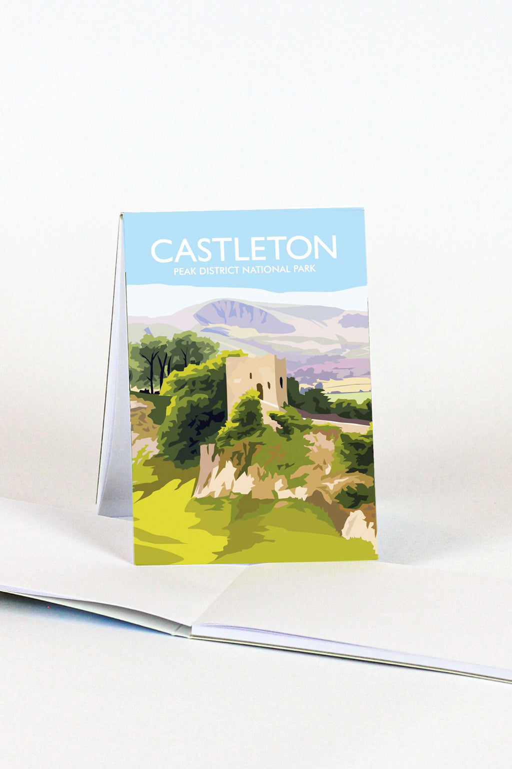 Peveril Castle Magnetic Notepad