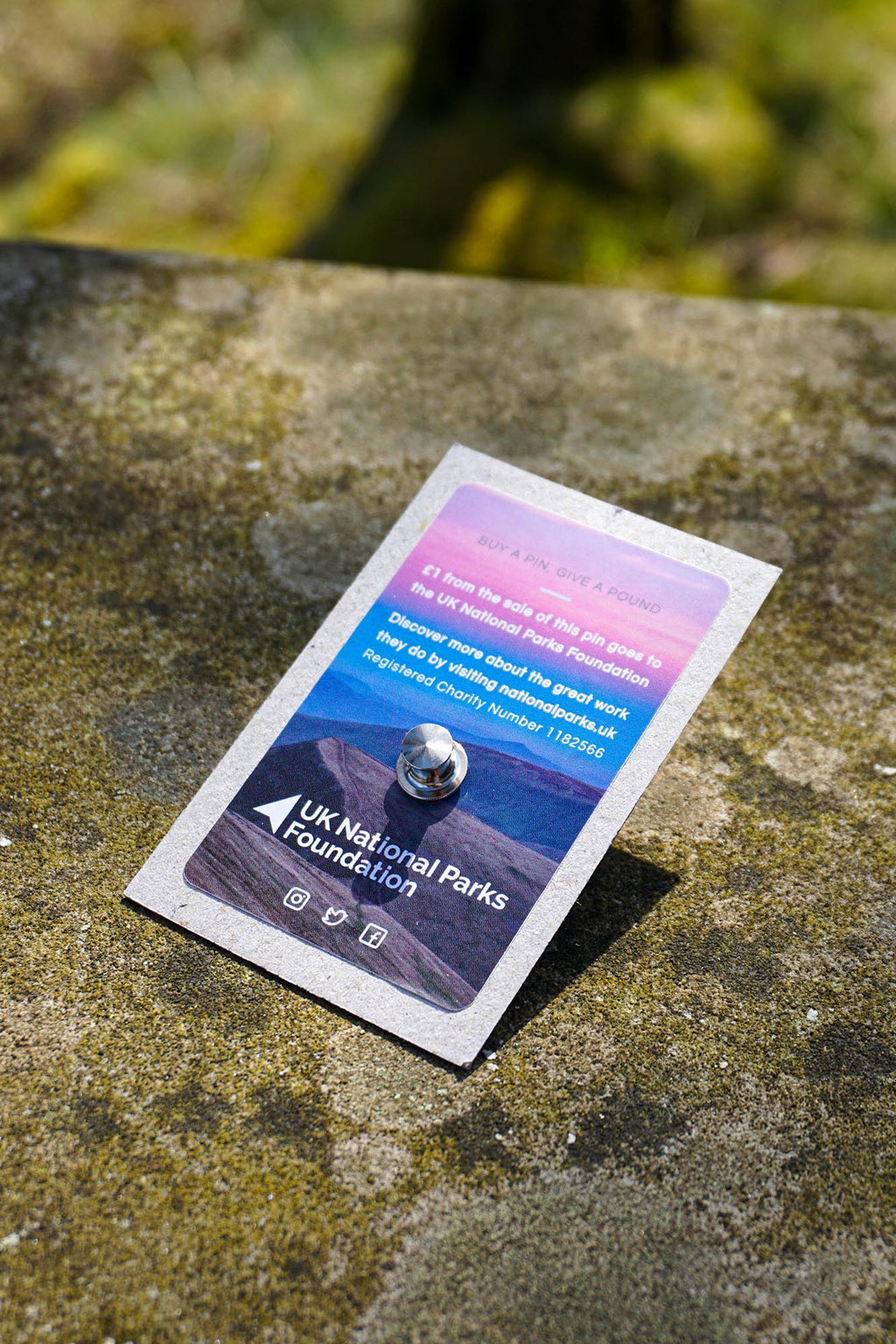 Peak District Lapel Pin