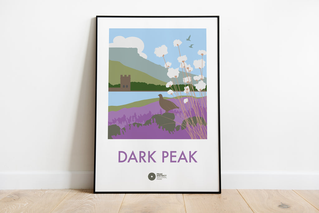 The Dark Peak Wall Art - (Derwent Grouse)