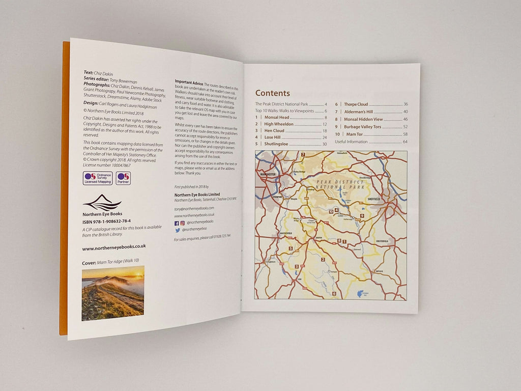 Top Ten Walks To Viewpoints in the Peak District