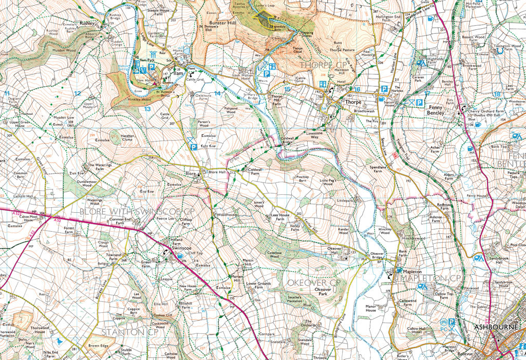 Around & About Ilam Park & Dovedale