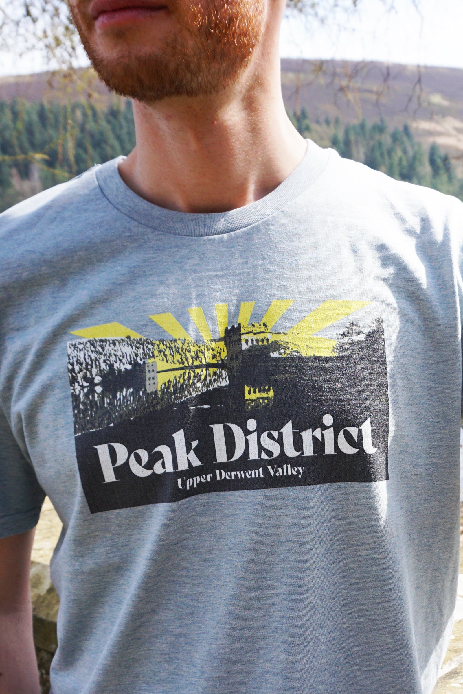 Upper Derwent Valley Sunrays T-shirt