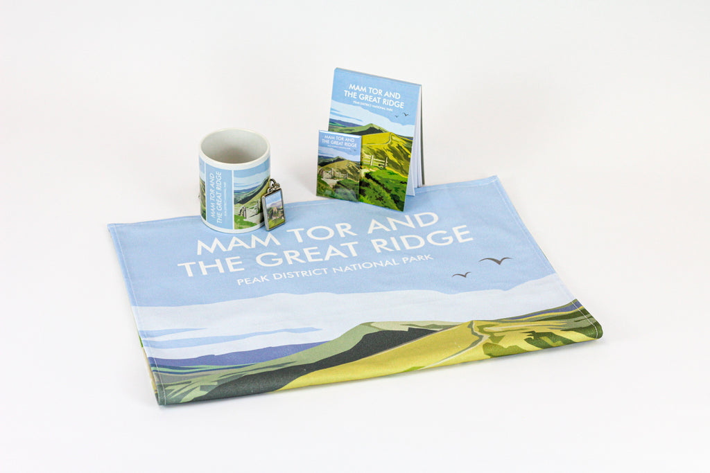 Mam Tor & The Great Ridge Fridge Magnet