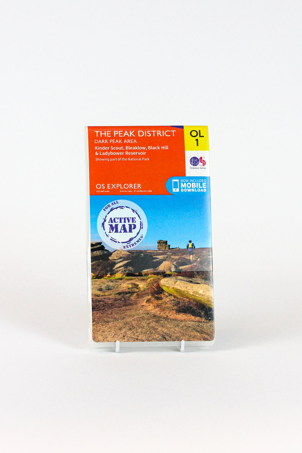 OS Active Map - OL1 Dark Peak Area