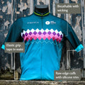 Women's Peak District Cycle Jersey - Teal Millstone