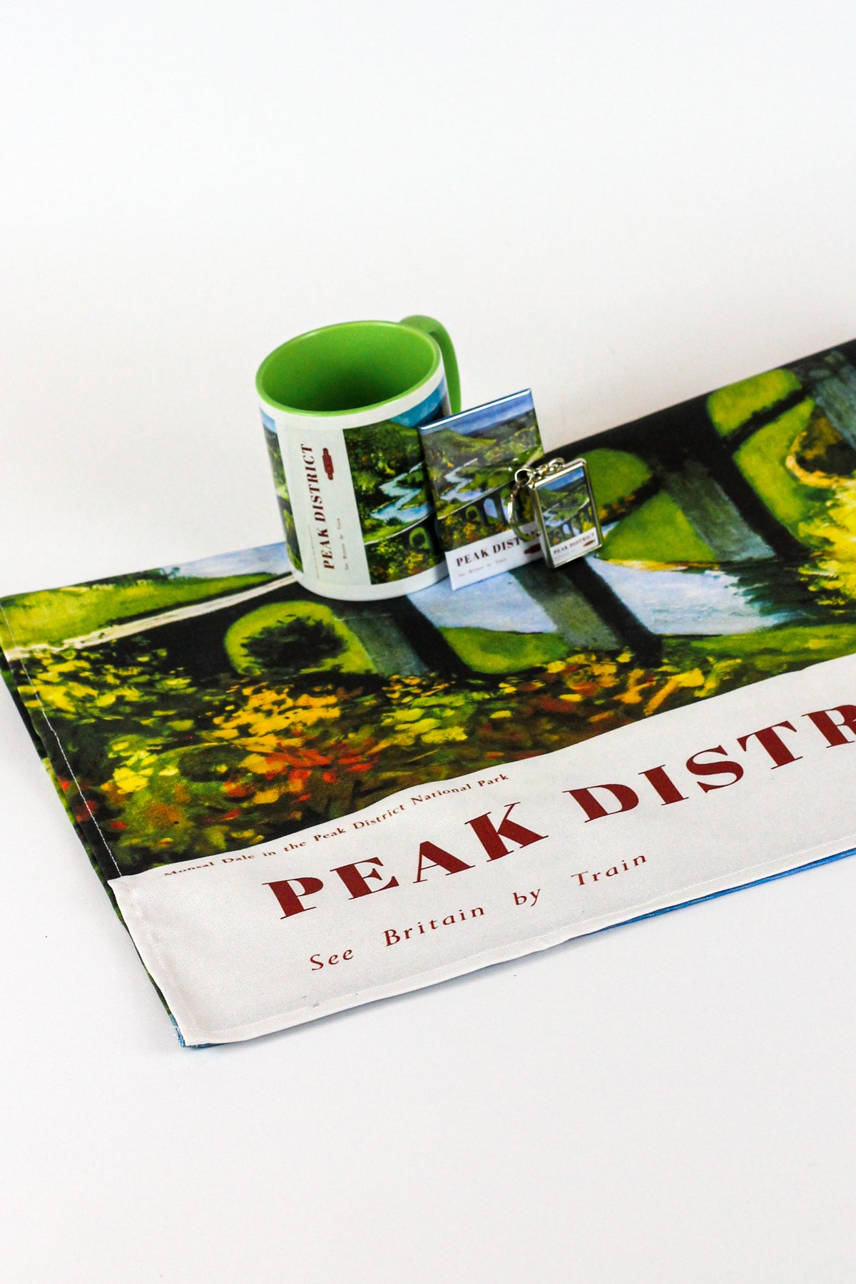 Monsal Head (Vintage Rail) Keyring