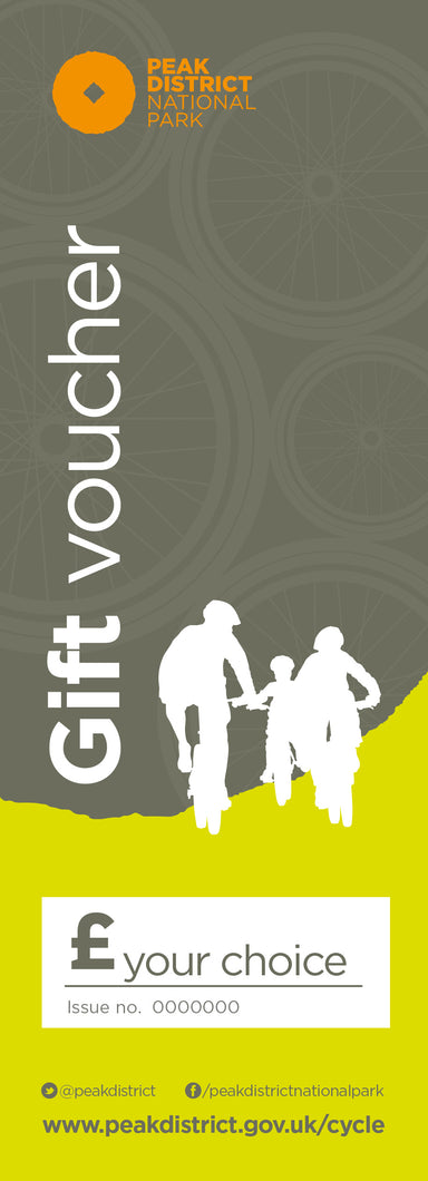 Peak District Bike Hire Voucher (various)