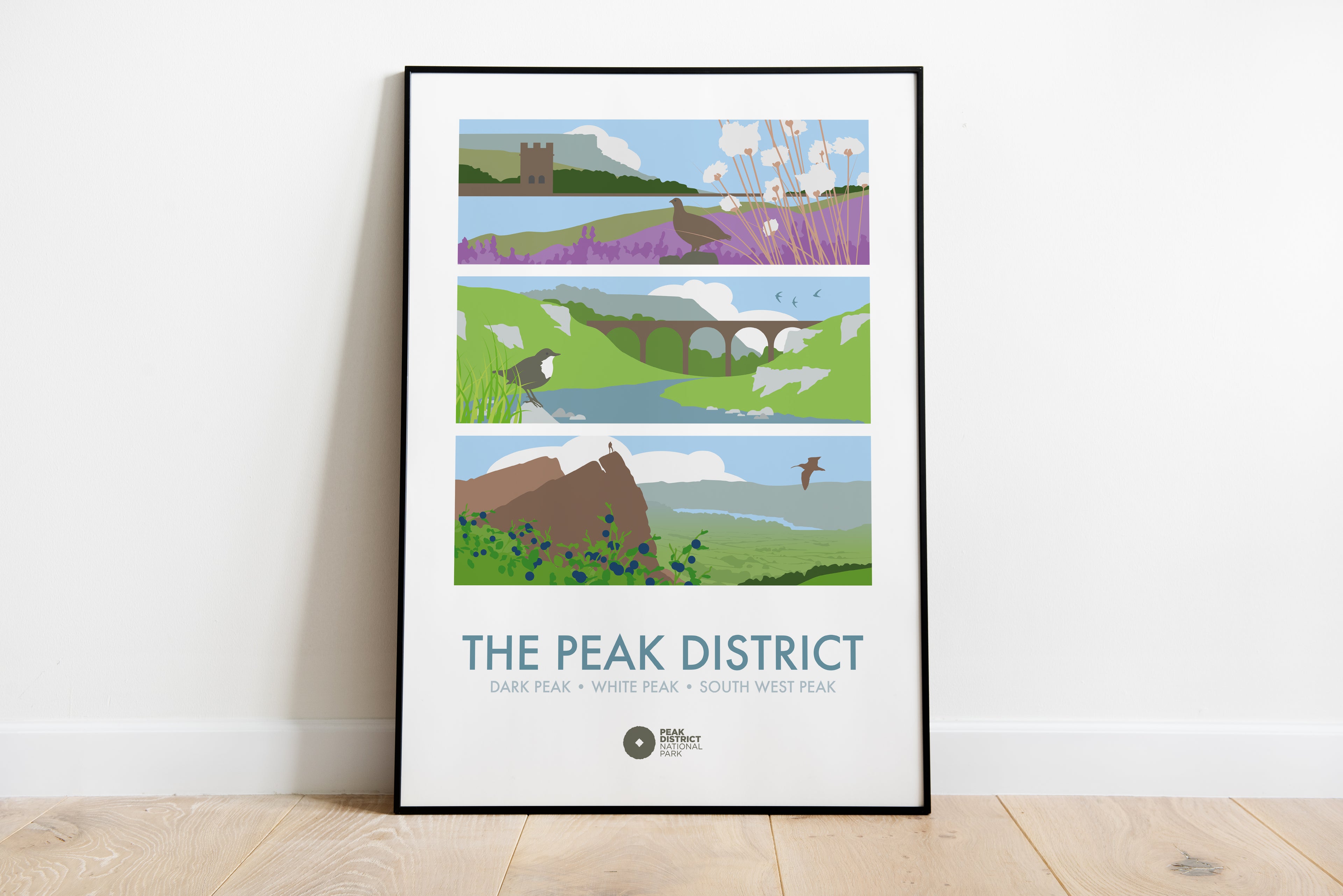 The Peak District Trio Wall Art