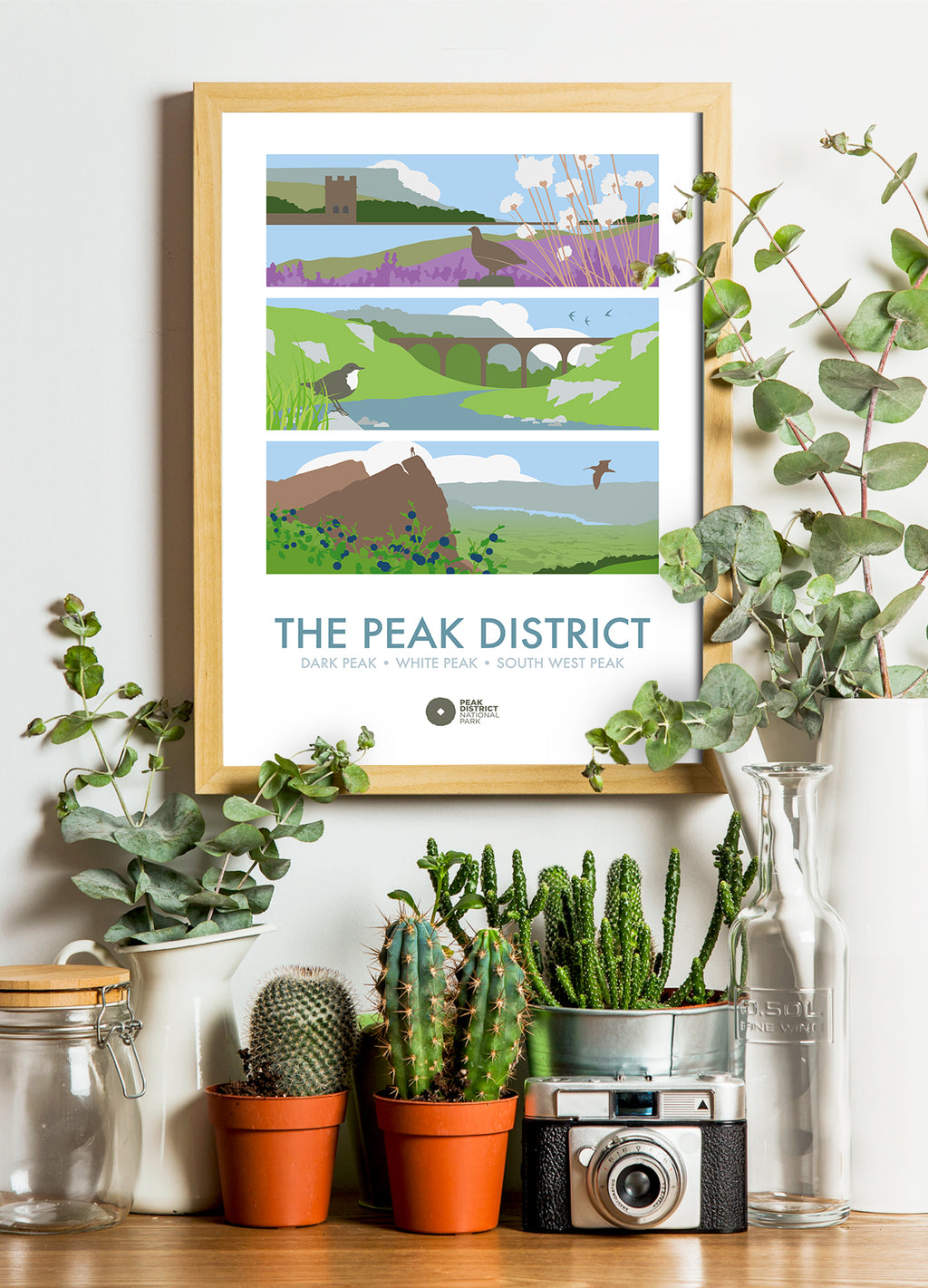The Peak District Trio Wall Art