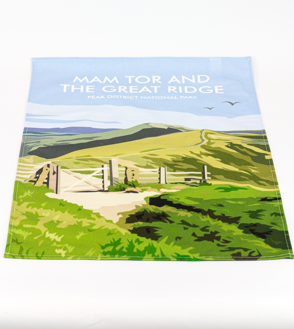 Mam Tor & The Great Ridge Tea Towel