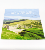 Mam Tor & The Great Ridge Tea Towel