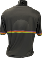 Men's Tech T-shirt Millstone Stripe