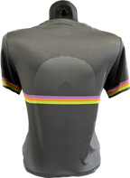 Women's Tech T-shirt Millstone Stripe